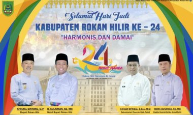 Iklan Ucapan Bupati Kabupaten Rokan Hilir