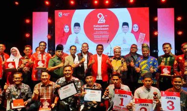 Acara HUT ke-24 Kabupaten Pelalawan Berlangsung Meriah, 100 Pelaku UMKM Ikut Hadir