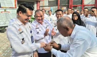 Rutan Labuhan Deli Mengelar Acara Perpisahan Pegawai yang Pindah Tugas