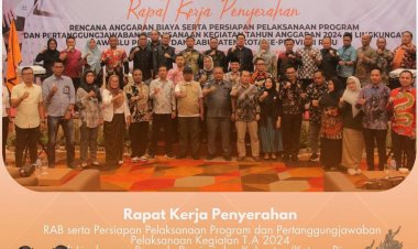Tingkatkan Kinerja Perencanaan Penganggaran Pemilu 2024, Bawaslu Riau Gelar Rapat Kerja