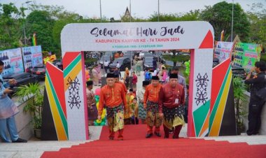 Rayakan HUT 74, Pemkab Ingin Kampar Maju Menuju Indonesia Emas 2045