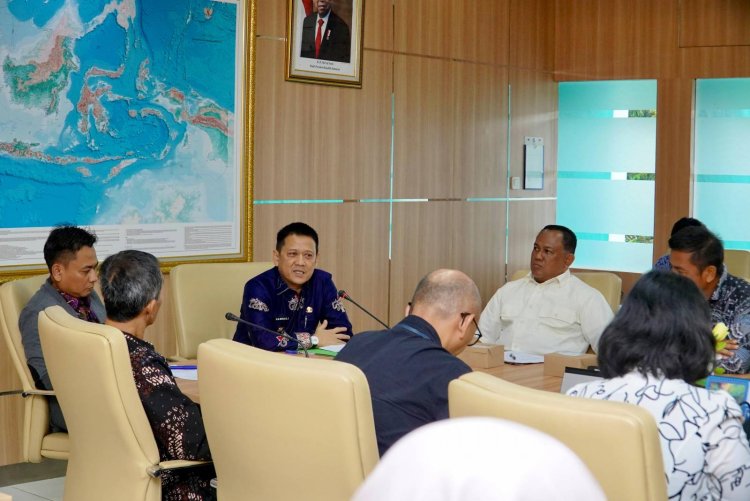 Pelaksanaan RDTR, Pj Bupati Kampar Lakukan MoU Dengan Badan Informasi Geospasial Guna Mempermudah Mencari Informasi Data-data Pemetaan