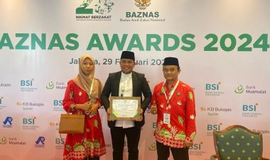 Bupati Pelalawan Berhasil Raih Penghargaan BAZNAS Award 2024