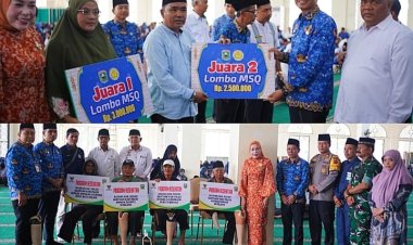 Peringatan Maulid Nabi Tahun1446 H Pemkab Solok Serahkan Beasiswa Untuk Mahasiswa Timur Tengah