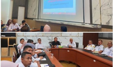 Pjs Bupati Solok Rapat Pengendalian Inflasi TPID Bersama Kemendagri Secara Vidio Conference