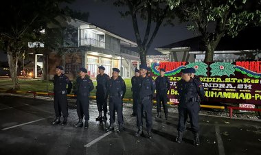 Jelang pelantikan Presiden dan wakil Presiden, Brimob Polda Riau siaga 1