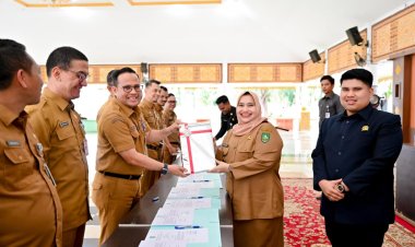 Bupati Bengkalis Serahkan DPA-SKPD 2025, Bentuk Komitmen Pembangunan Daerah yang Transparan
