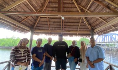 EO Mutiara Indonesia Bengkalis Bersama PJ Kades Bantan Tengah Komitmen Kembangkan Ekowisata Mangrove Sungai Liung