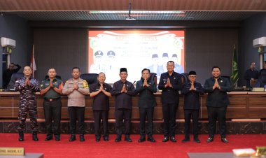 DPRD Kepulauan Meranti Gelar Rapat Paripurna Perdana Pasca Pelantikan Bupati dan Wakil Bupati