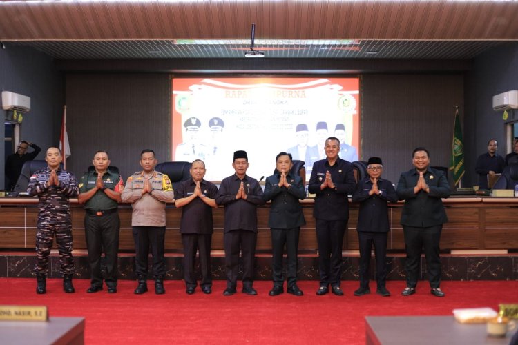 DPRD Kepulauan Meranti Gelar Rapat Paripurna Perdana Pasca Pelantikan Bupati dan Wakil Bupati