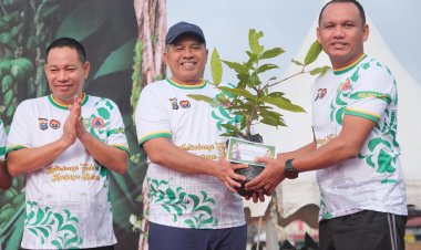 Bupati Siak Lepas Peserta Karhutla Fun Run, Ajak Warga Lestarikan Hutan