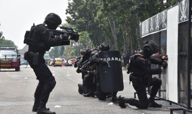 Dilatih Intensif Dansat Brimob, Polda Riau Bentuk Tim Khusus Anti Kejahatan Jalanan