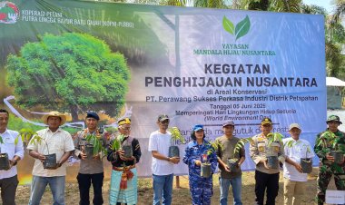 Danden Gegana Hadiri Penghijauan Nusantara Dalam Rangka Memperingati Hari Lingkungan Hidup Sedunia