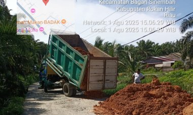 Pemerintah Kabupaten Rohil Gerak Cepat Tangani Abrasi Jalan Astra Bagan Batu