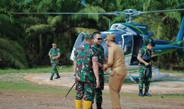 Wabup Rokan Hilir Ucapkan Terima kasih Atas Perhatian Pangdam I BB dan Danrem ke Riau