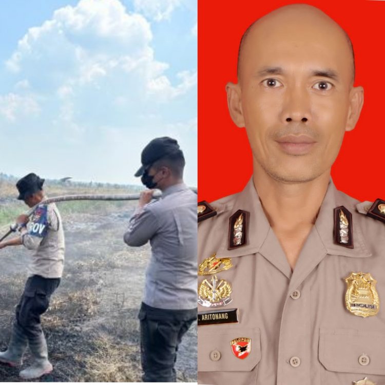 Perwira Satuan Brimob Polda Riau Gugur Saat Padamkan Karhutla di Kabupaten Rohil