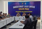 Ditlantas Polda Riau Minta BPJN dan PUPR Percepat Penanganan Jalan Rusak