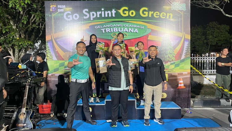 Antusiasme Meningkat, Go Sprint Go Green Jadi Magnet Anak Muda di Pekanbaru