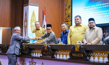 DPRD Pekanbaru dan Pemko Perkuat Sinergi Melalui Penyampaian Laporan Reses Masa Sidang II 2025/2026